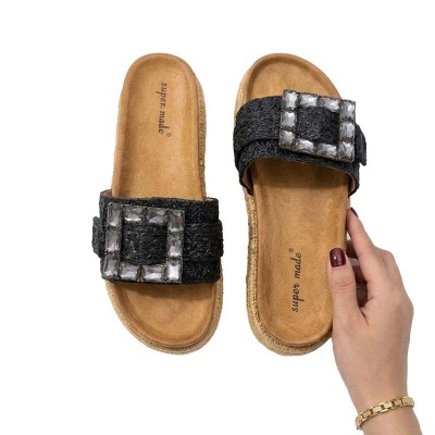 Mules Super Mode à plateforme chic
