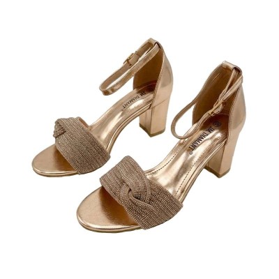 Sandales Demi Talon JM DIAMANT strass