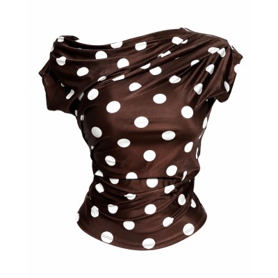 pull femme à pois élégant et tendance – Plusieurs couleurs disponibles