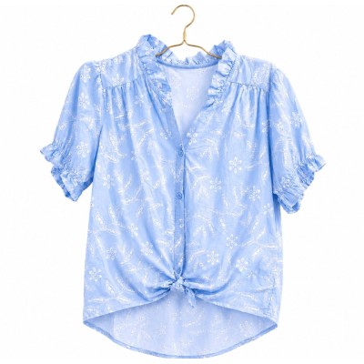 chemise femme courte dentelle