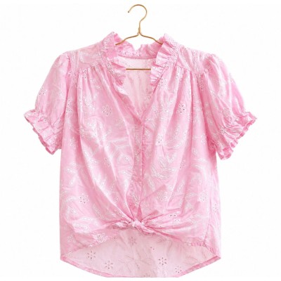 chemise femme courte dentelle