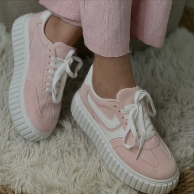Baskets Femme Stylées à Semelle Épaisse – Plusieurs Couleurs