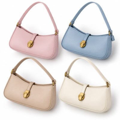 Sac à main femme chic tendance en coloris pastel
