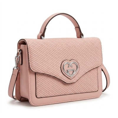 Sac à main femme tendance avec poignée et détail cœur élégant