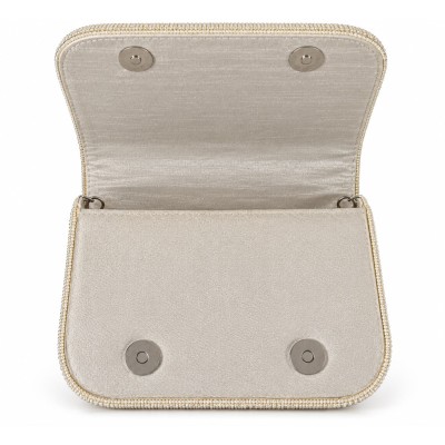 Sac à main femme chic brodé de perles, disponible en 3 couleurs