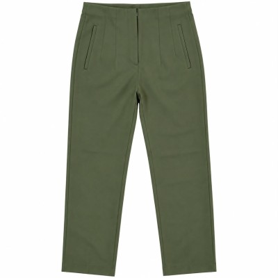 Pantalon femme coupe droite avec poches, disponible en 4 couleurs