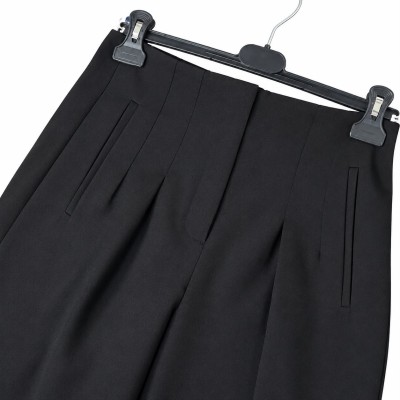 Pantalon femme coupe droite avec poches, disponible en 4 couleurs