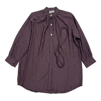 Chemise femme manches longues coupe ample et fluide