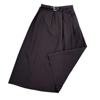 Jupe longue bling taille haute élégante et moderne