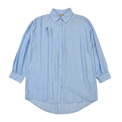 Chemise bling femme moderne coupe légèrement ample