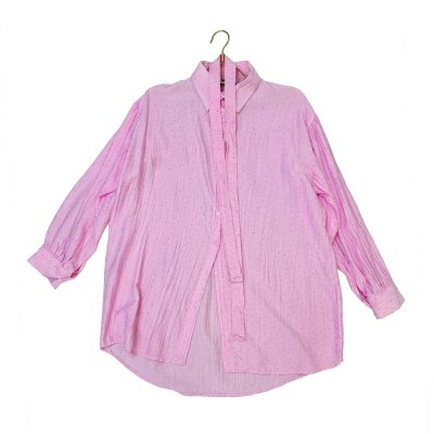 Chemise bling femme moderne coupe légèrement ample