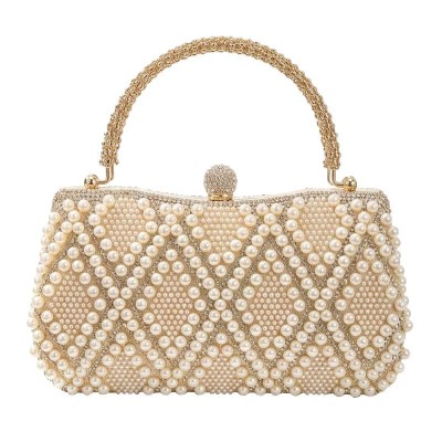 Sac à main perles chic femme - modèle importé élégant