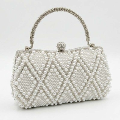 Sac à main perles chic femme - modèle importé élégant